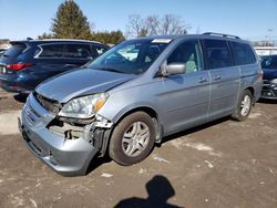 Salvage cars for sale at Finksburg, MD auction: 2007 Honda Odyssey EXL