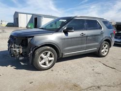 Salvage cars for sale at Tulsa, OK auction: 2017 Ford Explorer XLT