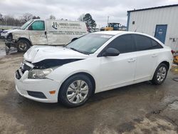 Chevrolet salvage cars for sale: 2013 Chevrolet Cruze LS