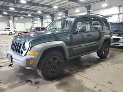 Salvage cars for sale at Ham Lake, MN auction: 2005 Jeep Liberty Sport