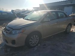 Salvage cars for sale at Wayland, MI auction: 2012 Toyota Corolla Base