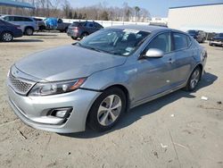 Salvage cars for sale at Spartanburg, SC auction: 2016 KIA Optima Hybrid