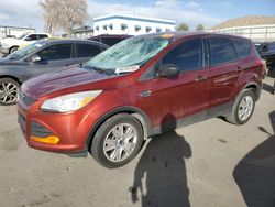 Salvage cars for sale at Albuquerque, NM auction: 2016 Ford Escape S