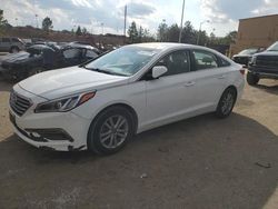 Salvage cars for sale at Gaston, SC auction: 2015 Hyundai Sonata SE