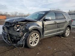 Salvage cars for sale at Chicago Heights, IL auction: 2019 Ford Explorer XLT