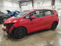 Salvage cars for sale at Franklin, WI auction: 2017 Honda FIT LX