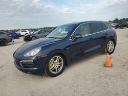 Salvage cars for sale from Copart Houston, TX: 2014 Porsche Cayenne S Hybrid