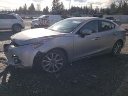 Vehiculos salvage en venta de Copart Graham, WA: 2015 Mazda 3 Touring