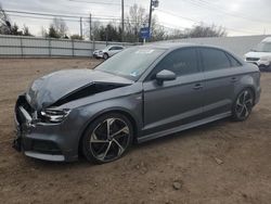 Audi salvage cars for sale: 2020 Audi A3 S-LINE Premium