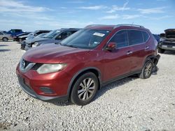 Salvage cars for sale at Temple, TX auction: 2015 Nissan Rogue S