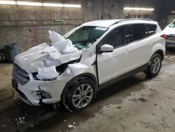 Salvage cars for sale at Angola, NY auction: 2019 Ford Escape SEL