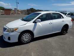 Salvage cars for sale at Kapolei, HI auction: 2013 Toyota Corolla Base