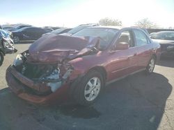 Salvage cars for sale from Copart North Las Vegas, NV: 2000 Honda Accord SE