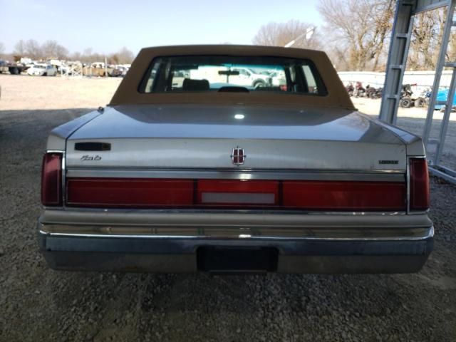 1986 Lincoln Town Car