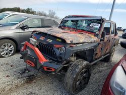 Jeep salvage cars for sale: 2011 Jeep Wrangler Unlimited Sport