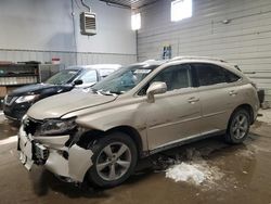 Salvage cars for sale at Des Moines, IA auction: 2013 Lexus RX 350 Base