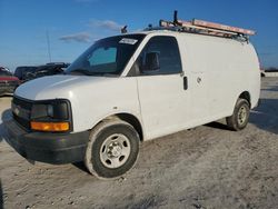 Salvage trucks for sale at Haslet, TX auction: 2012 Chevrolet Express G2500