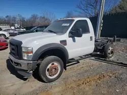 Salvage trucks for sale at Madisonville, TN auction: 2008 Ford F550 Super Duty