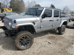 Salvage cars for sale at Madisonville, TN auction: 2020 Jeep Gladiator Overland