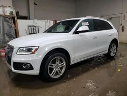 Salvage cars for sale at Elgin, IL auction: 2017 Audi Q5 Premium Plus