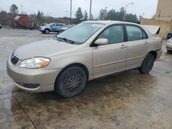 Salvage cars for sale at Gaston, SC auction: 2008 Toyota Corolla CE