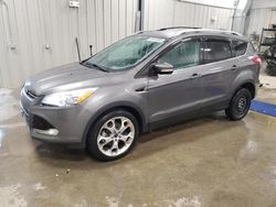 Salvage cars for sale at Casper, WY auction: 2014 Ford Escape Titanium