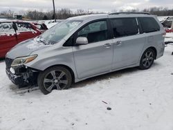 Salvage cars for sale at Louisville, KY auction: 2016 Toyota Sienna SE