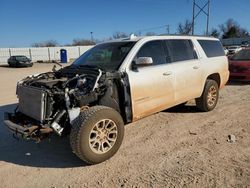 Salvage cars for sale at Oklahoma City, OK auction: 2017 GMC Yukon XL K1500 SLT