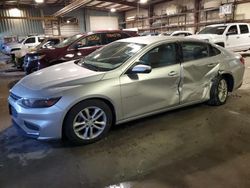 Chevrolet salvage cars for sale: 2017 Chevrolet Malibu LT