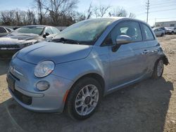 Salvage cars for sale at Bridgeton, MO auction: 2015 Fiat 500 POP