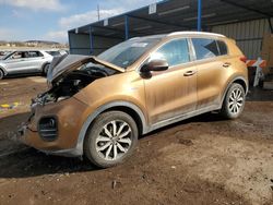 Carros salvage a la venta en subasta: 2017 KIA Sportage EX