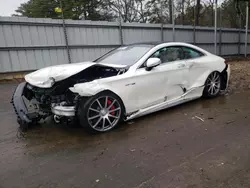 Salvage cars for sale at Austell, GA auction: 2020 Mercedes-Benz S 63 AMG