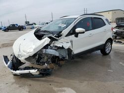 Salvage cars for sale at Haslet, TX auction: 2020 Ford Ecosport SE