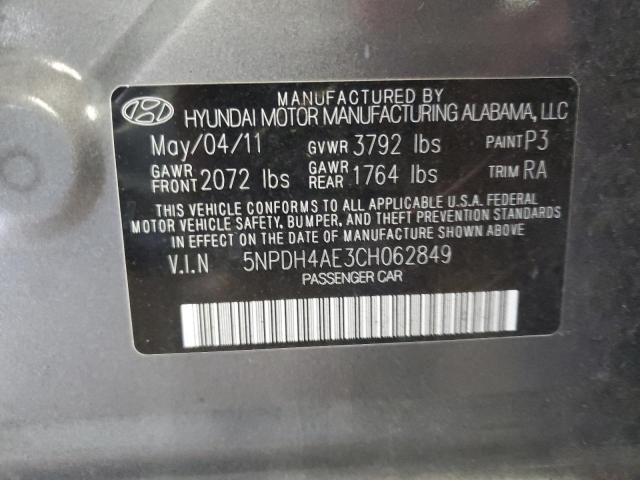 2012 Hyundai Elantra GLS