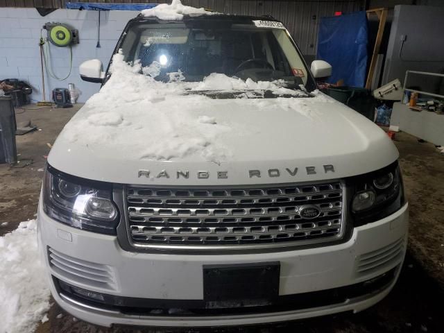 2016 Land Rover Range Rover HSE