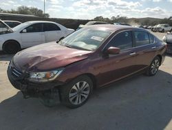 Carros salvage a la venta en subasta: 2013 Honda Accord LX