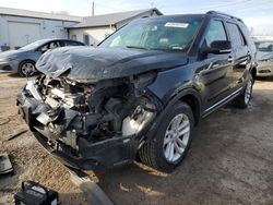 Salvage cars for sale from Copart Pekin, IL: 2013 Ford Explorer XLT