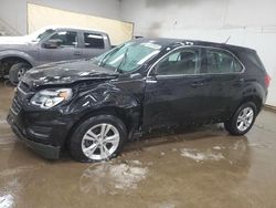 Salvage cars for sale at Davison, MI auction: 2016 Chevrolet Equinox LS