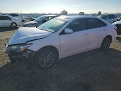 Salvage cars for sale at Antelope, CA auction: 2016 Toyota Camry LE