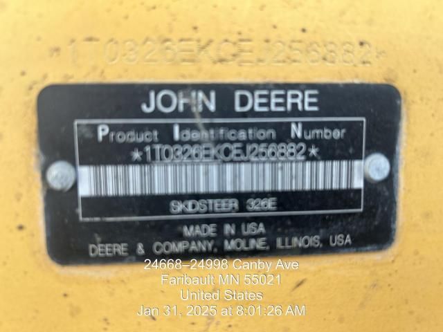 2014 John Deere 326E