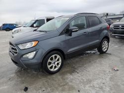 Salvage cars for sale at Wayland, MI auction: 2018 Ford Ecosport SE