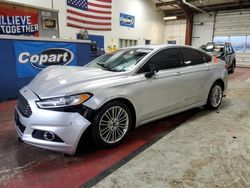 Salvage cars for sale at Angola, NY auction: 2015 Ford Fusion SE