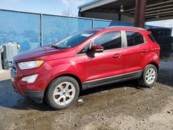 Ford salvage cars for sale: 2020 Ford Ecosport SE