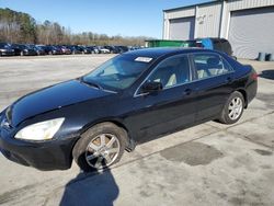 Salvage cars for sale at Gaston, SC auction: 2005 Honda Accord EX