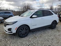 Salvage cars for sale at Cicero, IN auction: 2022 Chevrolet Equinox RS