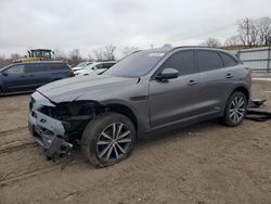 Salvage cars for sale at Chicago Heights, IL auction: 2018 Jaguar F-PACE Prestige