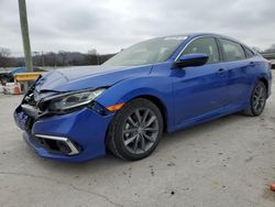 Salvage Cars with No Bids Yet For Sale at auction: 2019 Honda Civic EX