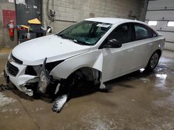 Salvage cars for sale at Blaine, MN auction: 2016 Chevrolet Cruze Limited LS