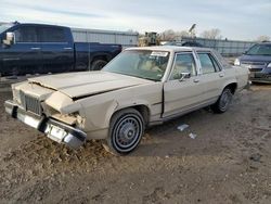 Salvage cars for sale at Kansas City, KS auction: 1987 Mercury Grand Marquis GS