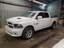 Salvage cars for sale at West Mifflin, PA auction: 2013 Dodge RAM 1500 Sport